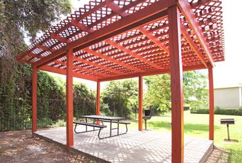 Picnic and bbq area